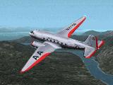 Fs2002 Douglas Dc-3 American Airlines Flagship Knoxville One Of The Most Beautiful Dc-3 Ai