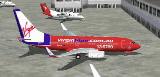 Fs2002 Virgin Blue B737-700 Australian Airline Virgin Blue Boeing 737-700.Made Using Fligh