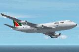 Fs 2002 Exclusively Textures Boeing 747 Alitalia Cargo Textures Repaint In Alitalia Cargo