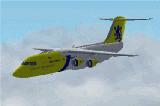 Fs2002 Bae 146-300 In Vuk-Air Colors