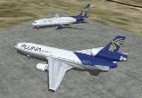 Boeing 767-200 E Mcdonnell Douglas Dc 10 Pluna Uruguay Textures Repaint Of The Fsp Boeing
