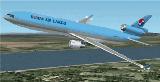 Fs2002 Mcdonnell Douglas Md-11 Korean Air Cargo Model, Animation And Master Textures By Cs