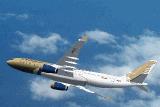 Fs2002 Gulf Air A330-243 Textures Repaint Of The Posky A330-200 In The Newest Colours Of G