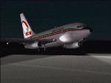 Royal Air Maroc 737-200 Full Pack With Textures And Panel