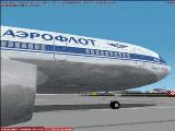Ilyushin 96-300 In Aeroflot Colors Model By Mike Stone Textures By Max Hergemoeller - Herg