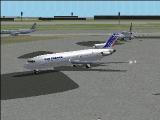 Flightfx Boeing 727-200 Air France Exclusively For Fs2002 Texture Only