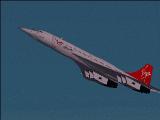 Fs2002 Concorde Virgin Livery Concept Textures Exclusively Just An Idea Of What A Concorde