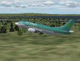 Ai Aardvark Boeing 737-500 In Aer Lingus Livery, Registration Ei-Cdh St