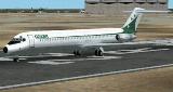Fs2002 Aircraft-Douglas Dc9-51 Ozark Airlines Aircraft By Stewart Global And Flight Fx, Oz