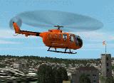 Fs2002 Bölkow 105, Luftrettung Christoph 13, Bielefeld (D) This Helicopter Is Operating In — 1