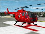 Fs2002 Bölkow 105, Rega 1 (Golf-Yankee) This Helicopter Operated As Babyheli In The 90S, B