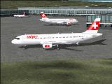 Textures Repaint Of Fspainters Airbus A320-200 In Swiss International Air Lines Colors, Re