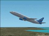 Fs2002 Excel Airways Boeing 737-4Q8 Registration G-Vlap (Fictional)