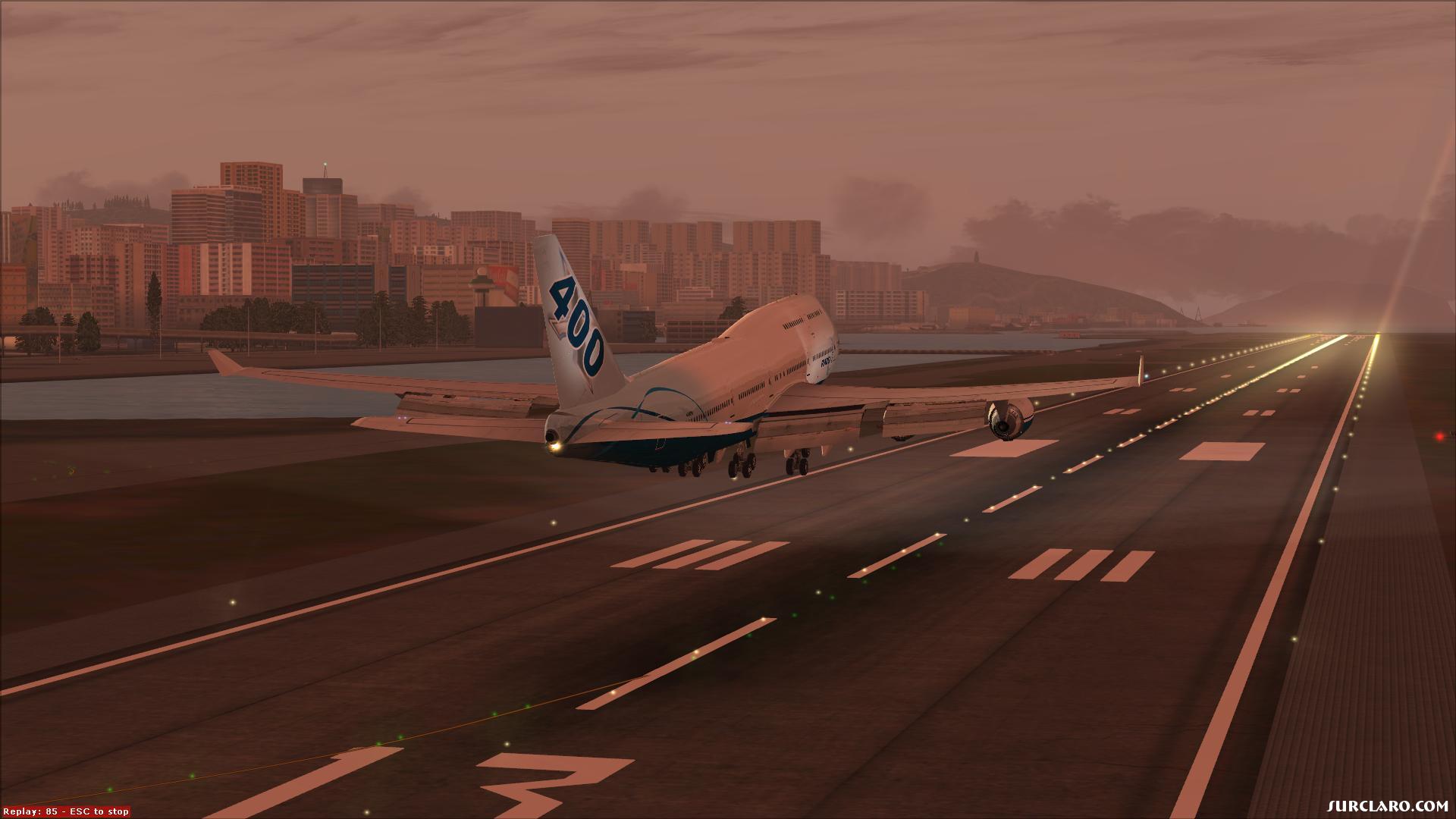 Landing In Hong Kong