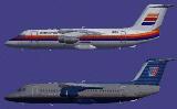 Fs2002 United Express Bae 146-200 A Textures Repaint Of Mike Stones Bae 146 Wearing The Li — 1