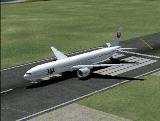Jal 1990S Textures For Melvin Rafis Excellent Boeing 777-340 Starjet, Registration Ja8945