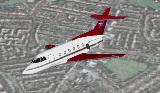 Fs2002 Aircraft - Hs 125 32 Squadron This Aircraft Is Based At Raf Northolt In England Wit