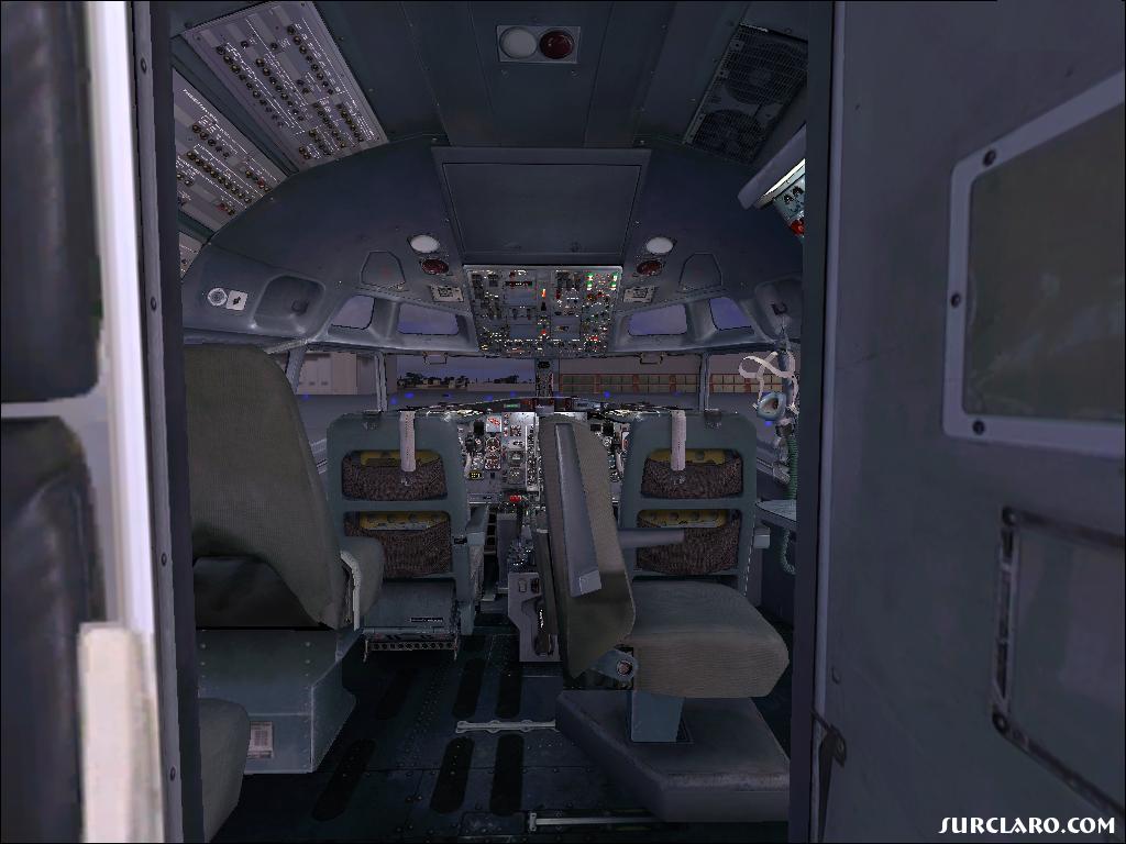 B 727 Cabin