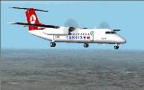 Fs2002 Turkish Airlines Dash 8-300 This Aircraft Is From Widerøe Gmax Model Is Suitable As