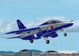Kawasakit-4Middle Class Jet Trainer V1.5 Jasdf Acrobatic Team The Blue Impulse For Fs2002