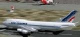 Fs2002 Air France Boeing 747-400 Features The Air France Blue Cheatline Circa 1994 Which W
