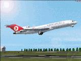 This Is A Textures Repaint Of Flightfx/Sga Boeing 727 In The Colour Of Turkish Airlines 19