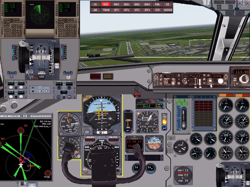 Fs2002 Panel - Fokker F28 — 1