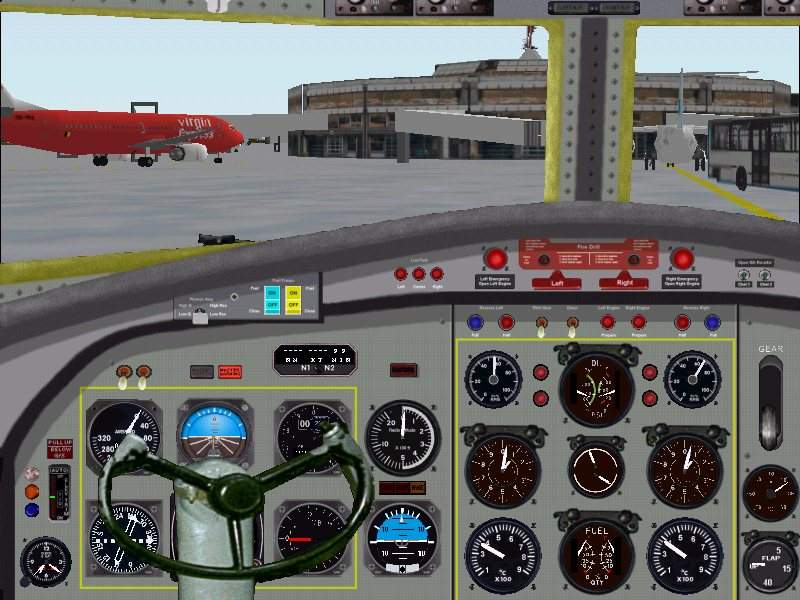 Fs2002 Panel - Fokker F27 — 1