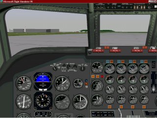 Flightsim Fs2004/Fs98 Panel: - Convair Cv880 / Cv990 V1.0 — 1