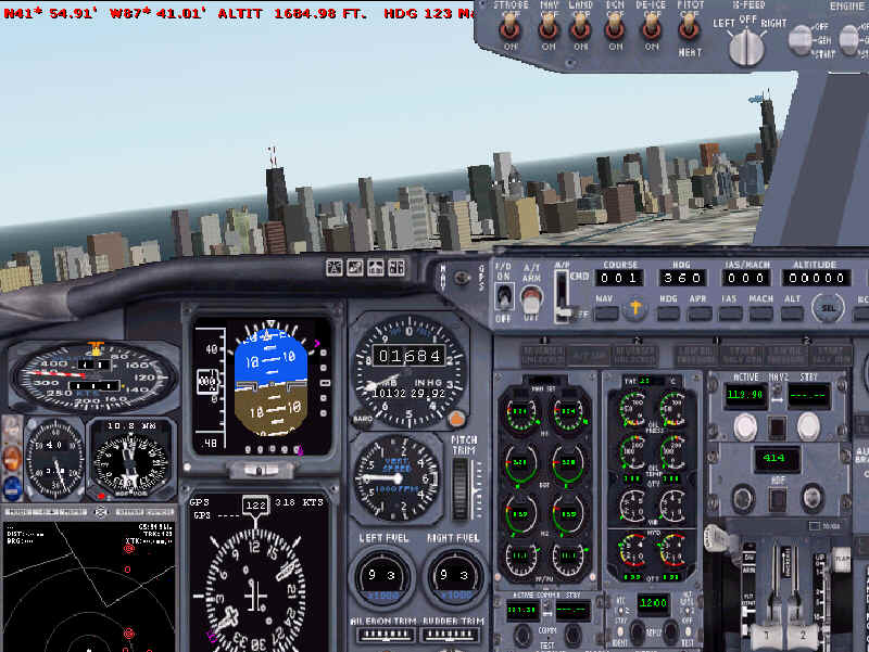Fs2002 Panel: Boeing 737 — 1