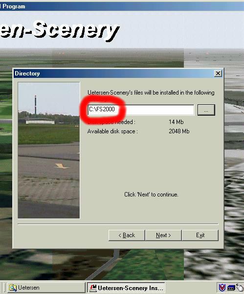 Fs2002 Scenery - Uetersen, Germany — 1