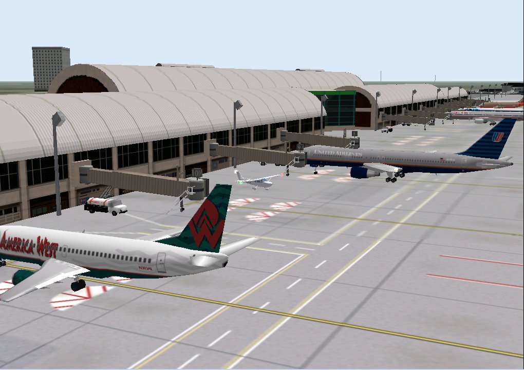 Fs2002 Scenery - Santa Ana Orange County John Wayne Airport — 1
