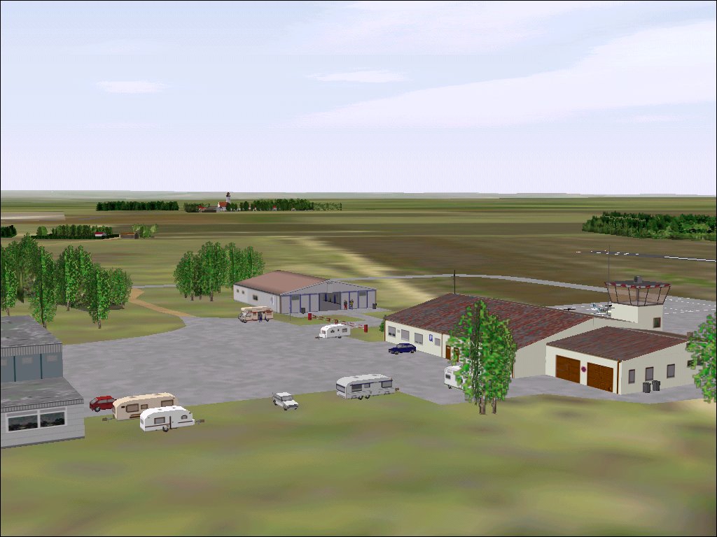 Fs2002 Scenery - Bad Saulgau Airstrip (Edtu) In The Southern Part Of Germany V1.00 — 1