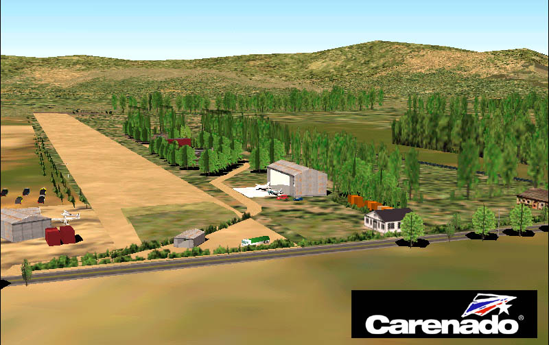 Fs2002 Scenery - San Rafael Airfield, Chile — 1