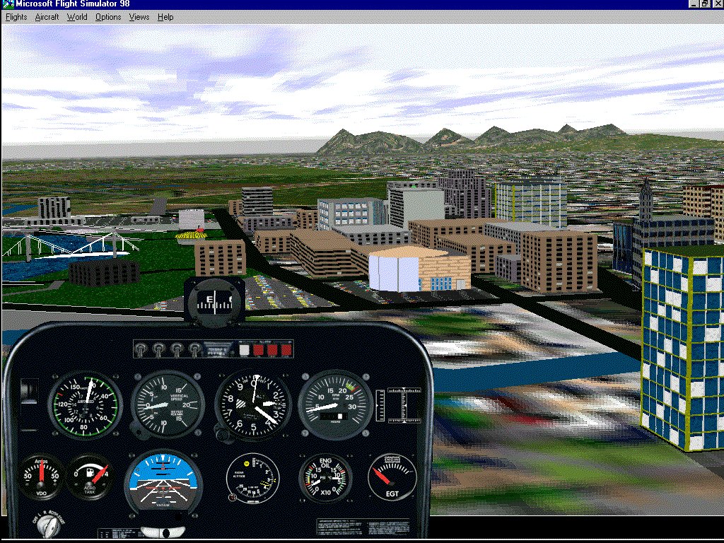 Flightsim Fs2004/Fs98 Scenery - Downtown Spokane, Washington, And Riverfront Park *Update* — 1