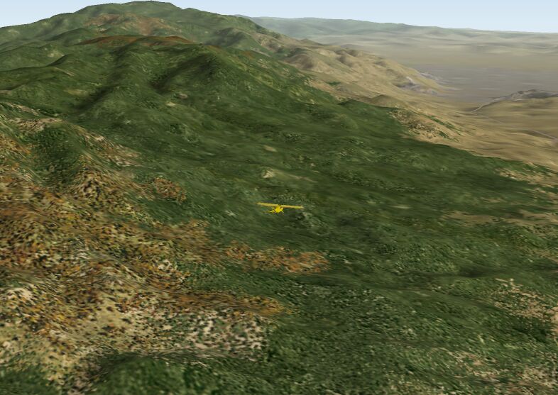 Fs2002 Scenery - Riverside, California Terrain Mesh — 1