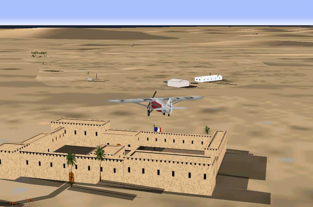 Flightsim Fs2004/Fs98 Scenery - Port Etienne, Mauritanie Ca.1928 — 1