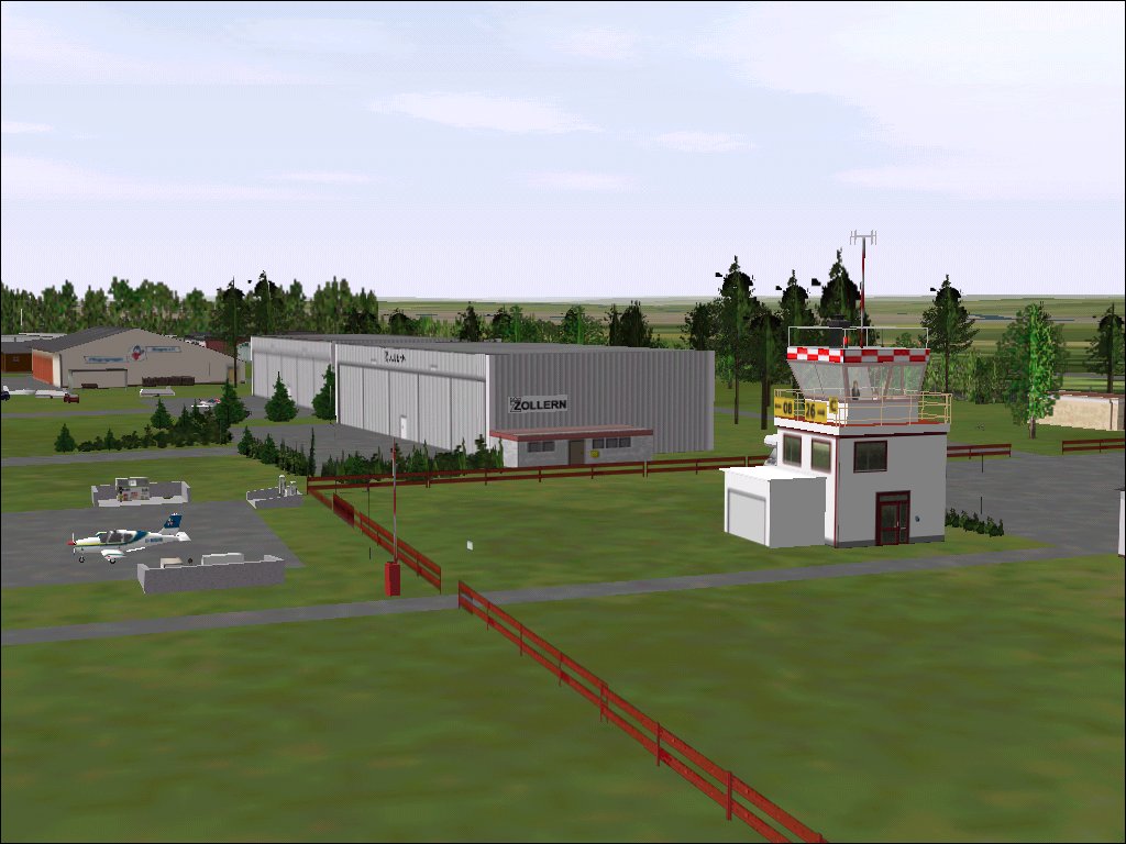 Fs2002 Scenery - Mengen Airfield (Edtm) V1.01 — 1