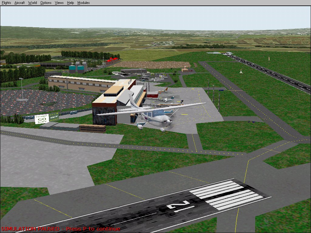 Fs2002 Scenery - Edinburgh International Airport, Uk V4 — 1