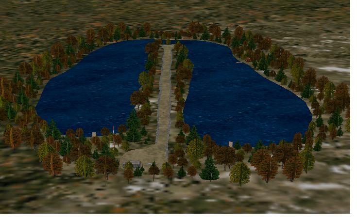 Flightsim Fs2004/Fs98 Scenery - Lituya Bay Cabins — 1