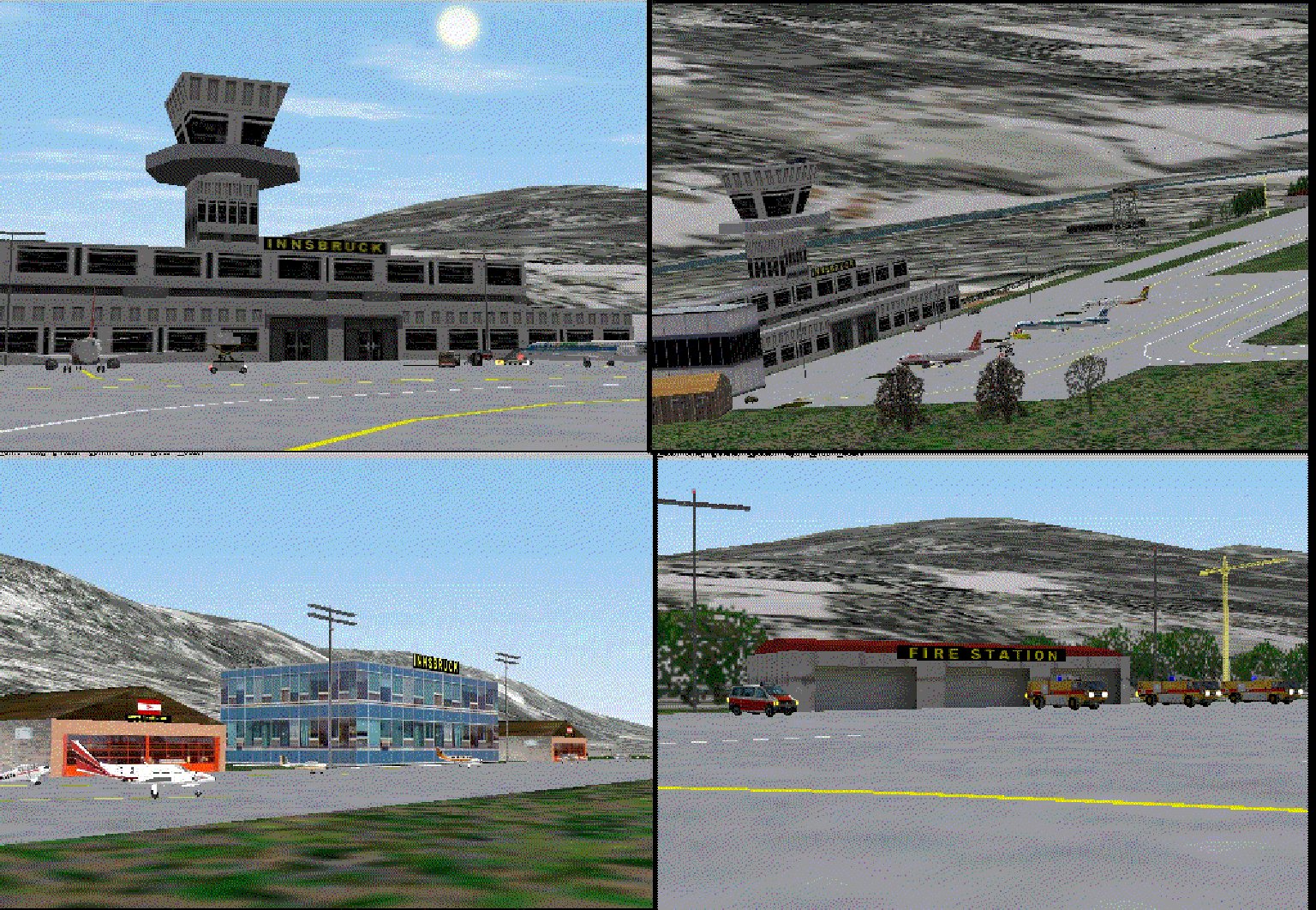 Fs2002 Scenery - Scenery Fix For Innsbruck (Lowi) V1.1 — 1