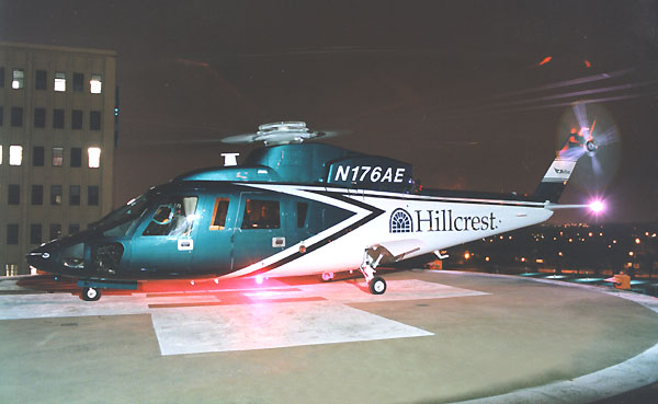 Flightsim Fs2004/Fs98/Fs2002 Hillcrest Airevac Sikorski S76C Helicopter