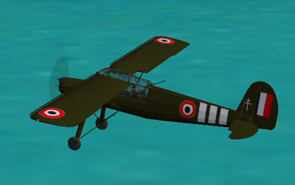 Cfs2 Military Morane-Saulnier Ms-500 Gr 3-33 Perigord — 1