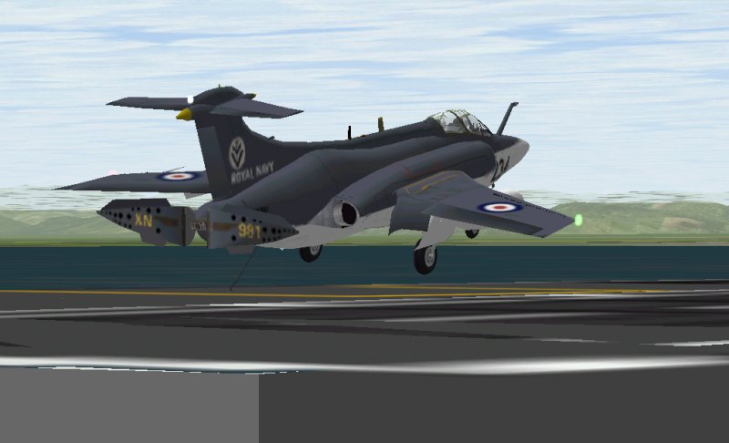 Fs2002/Cfs/Cfs2 Military Royal Navy Blackburn(Hs)Buccaneer — 1