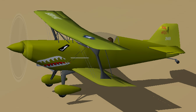 Fs2002/Cfs2 Military Us Army Aviat Pitts S-2C — 1