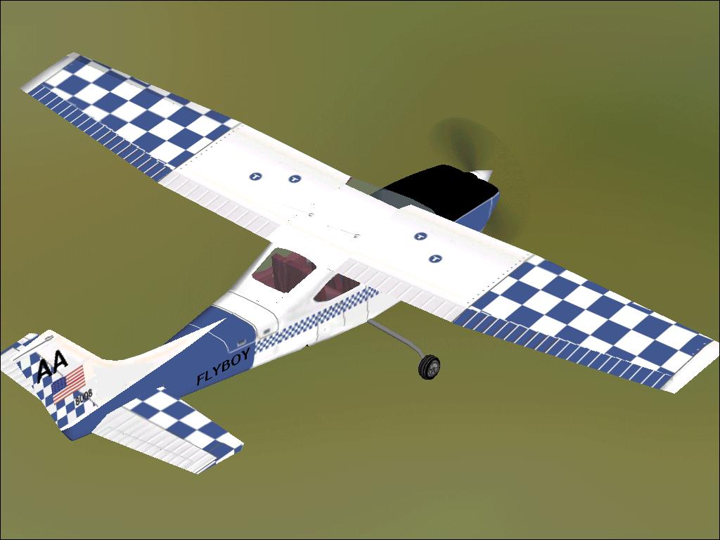 Fs2002 Aerobatic C182Rg Aircraft — 1
