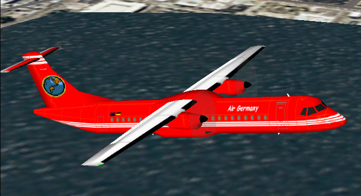 Fs2002 Air Germany Va Aérospatiale Atr-42 — 1