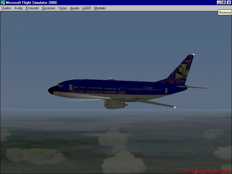 Utility: Fs2002 Island Sporting Goods Boeing 737-400 — 1