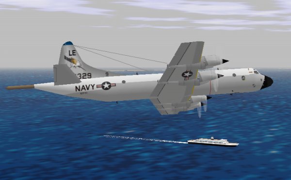 Flightsim Fs2004/Fs98 Us Navy Lockheed P-3C Orion Operated By Vp-11 Based At Nas Brunswick — 1