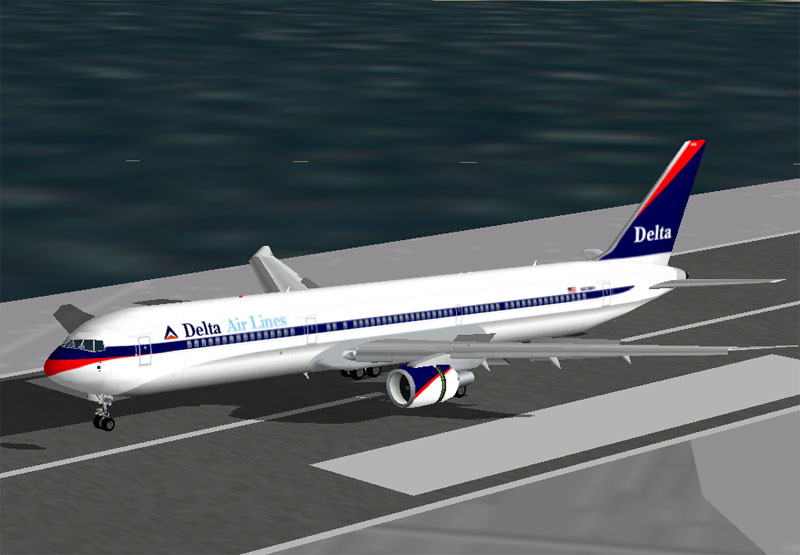 Fs2002 Delta Airlines Boeing 767-400Er — 1